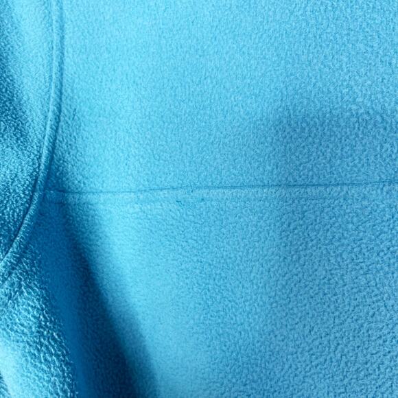 Patagonia Womens XSmall XS Mako Blue Micro D Fleece Snap T Pullover Sweatshirt - Picture 7 of 11